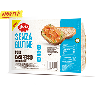 Doria Pane Casereccio Senza Glutine con lievito madre